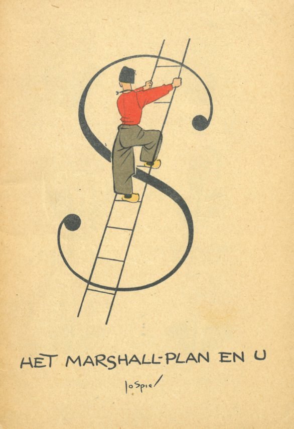 Jo Spier, tekenaar van een tijdperk, Marshallplan, Musea Zutphen, topstuk, topstukken, Musea Zutphen, Hof van Heeckeren