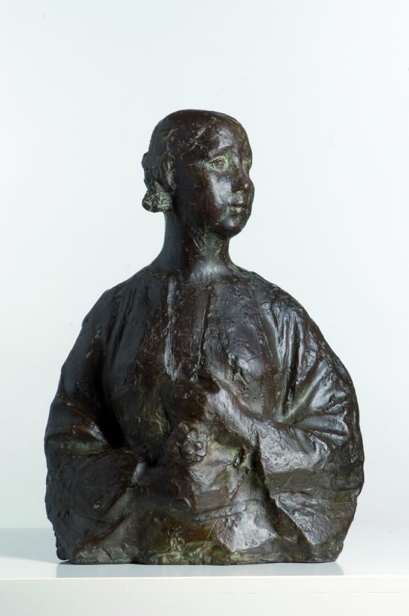 Bertus Sondaar, Laina, 1930, brons, Museum Henriette Polak, topstuk, topstukken, Musea Zutphen, Hof van Heeckeren
