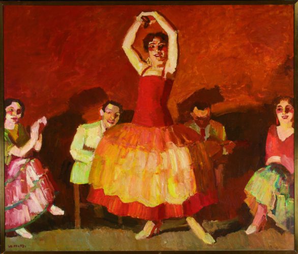 Sotomayor, Spaanse danseres, ca. 1924, olieverf op doek, Museum Henriette Polak, topstuk, topstukken, Musea Zutphen, Hof van Heeckeren
