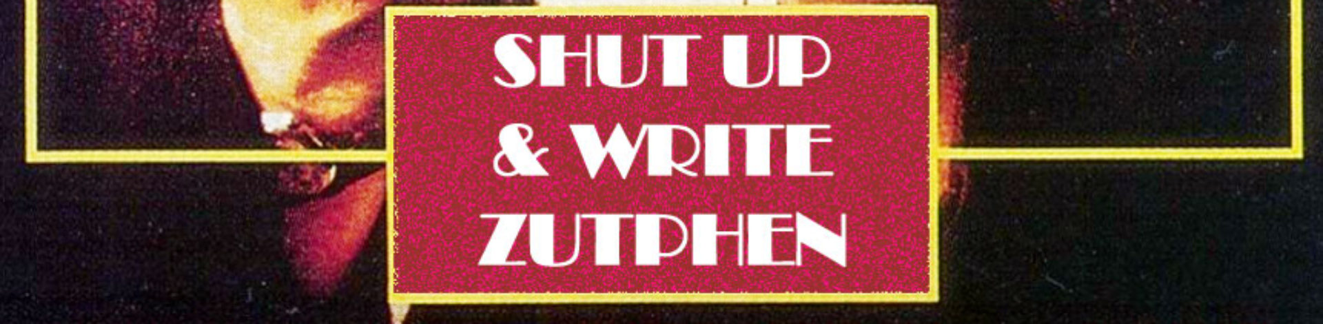 Schrijverscollectief Shut up and write leest voor in de museumtuin