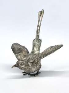 Zilveren vogel foto Alexander Tromp