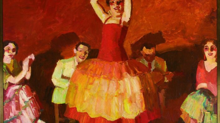 Kees Maks, Spaanse danseres